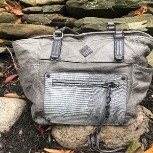 Simply Vera Small Leather Tote